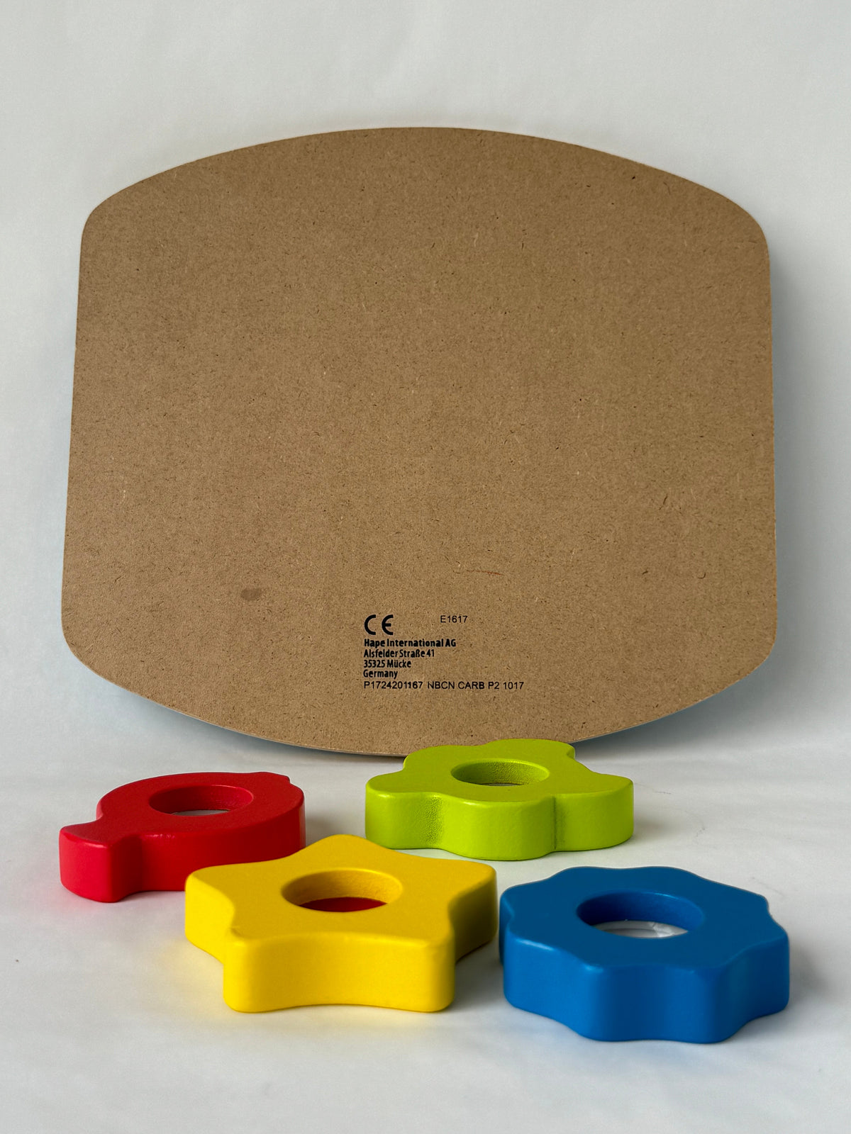 Hape puzzel met 4 kleuren