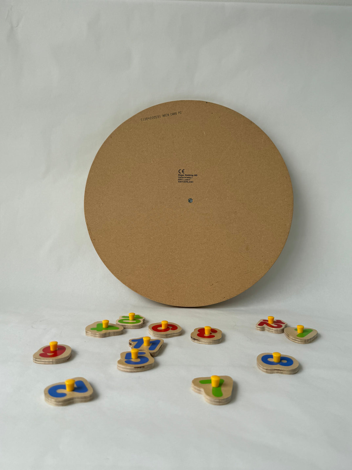 Hape Clock Peg-puzzel