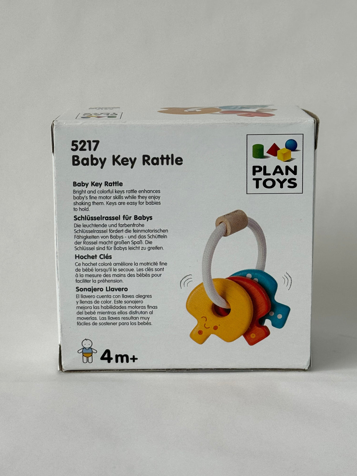 Plan Toys Baby Key Rattle