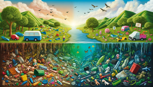 The problem: 80% of new toys sold in Europe end up in landfill within a year