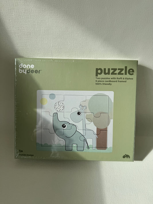 Done by Deer Two puzzles