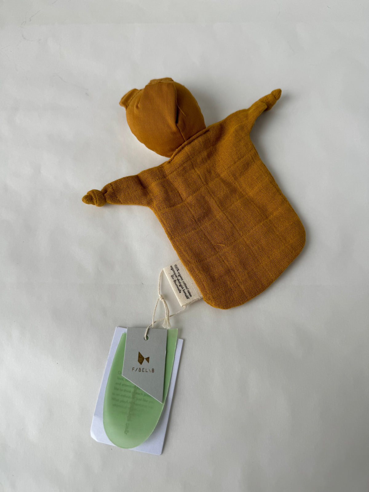 Fabelab Knuffelpop Bruin