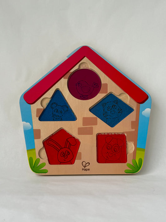 Hape 5 shape peg puzzle