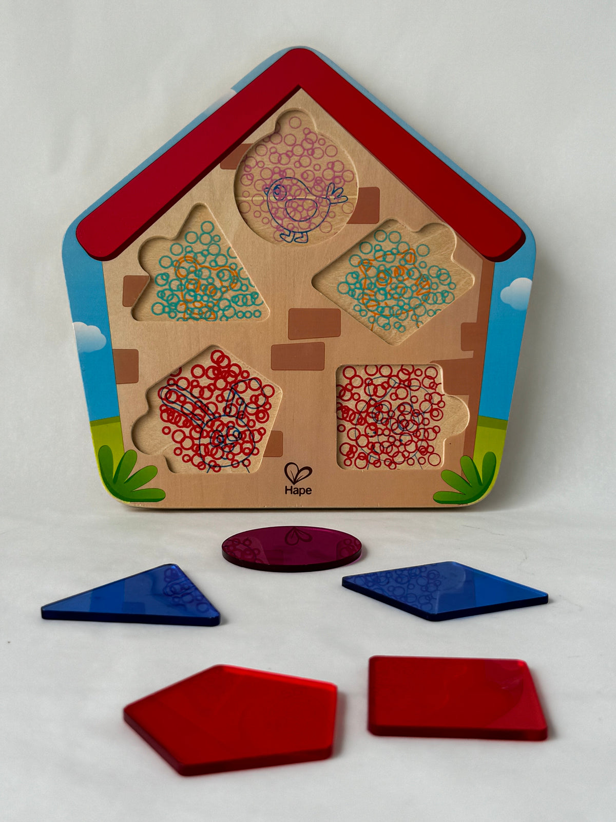 Hape 5 shape peg puzzle