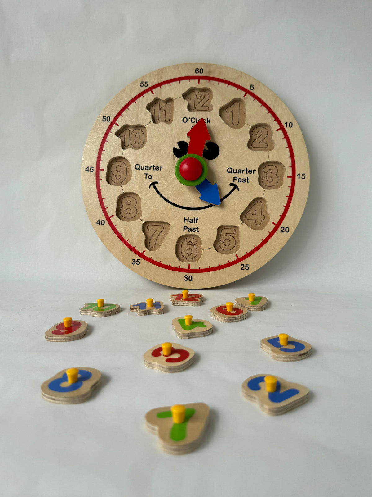 Hape Clock Peg-puzzel