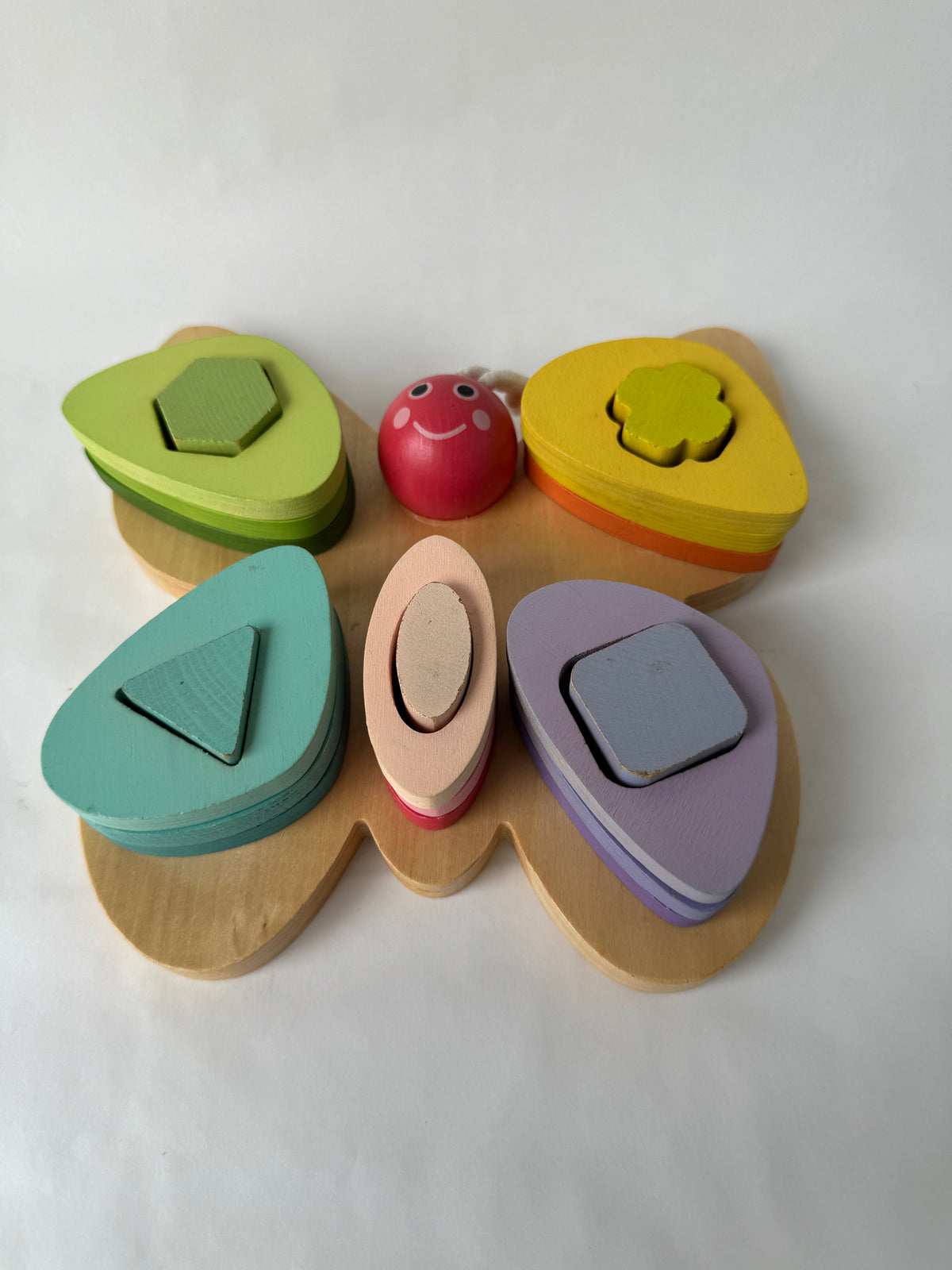 Janod Butterfly Shape Peg Puzzle