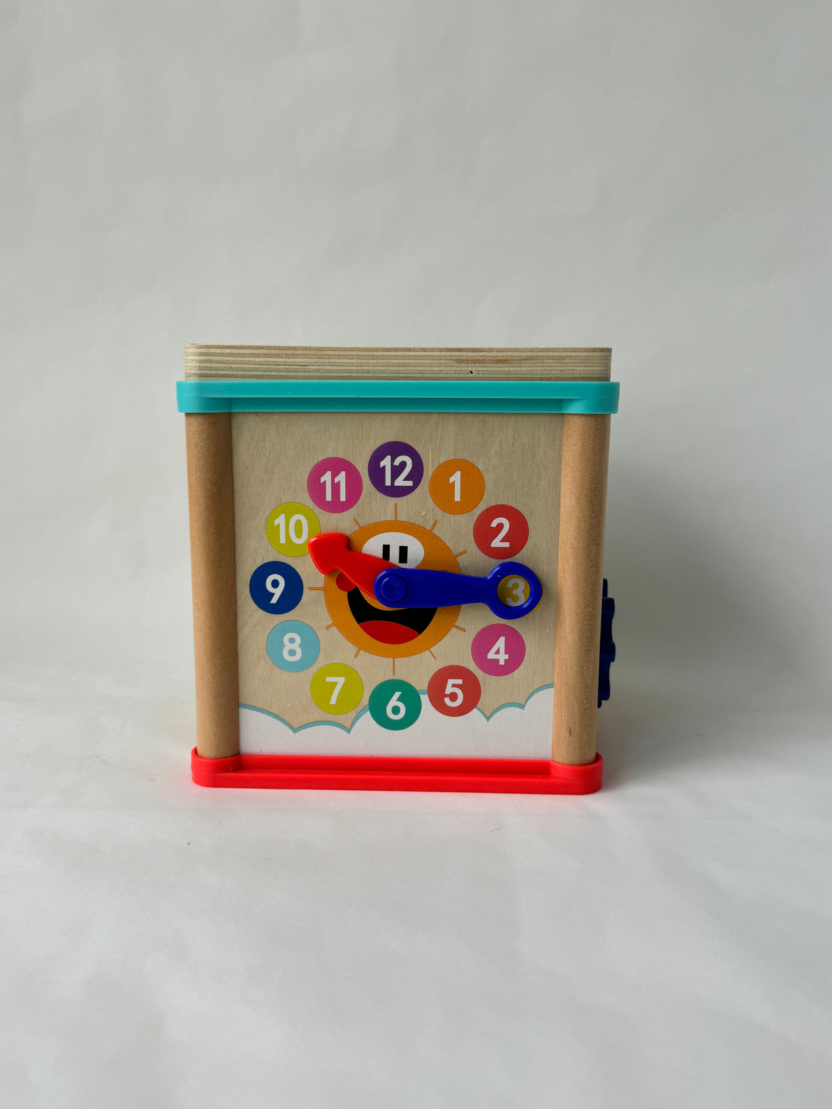 No Brand Wooden Activity Cube