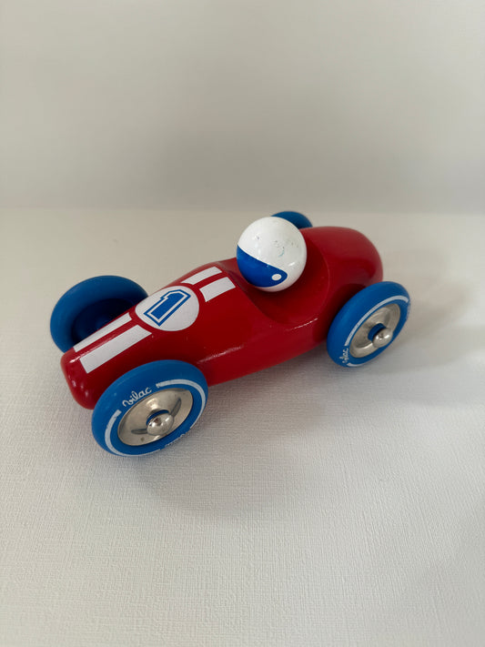 Vilac Red Wooden Car Mini-Racer