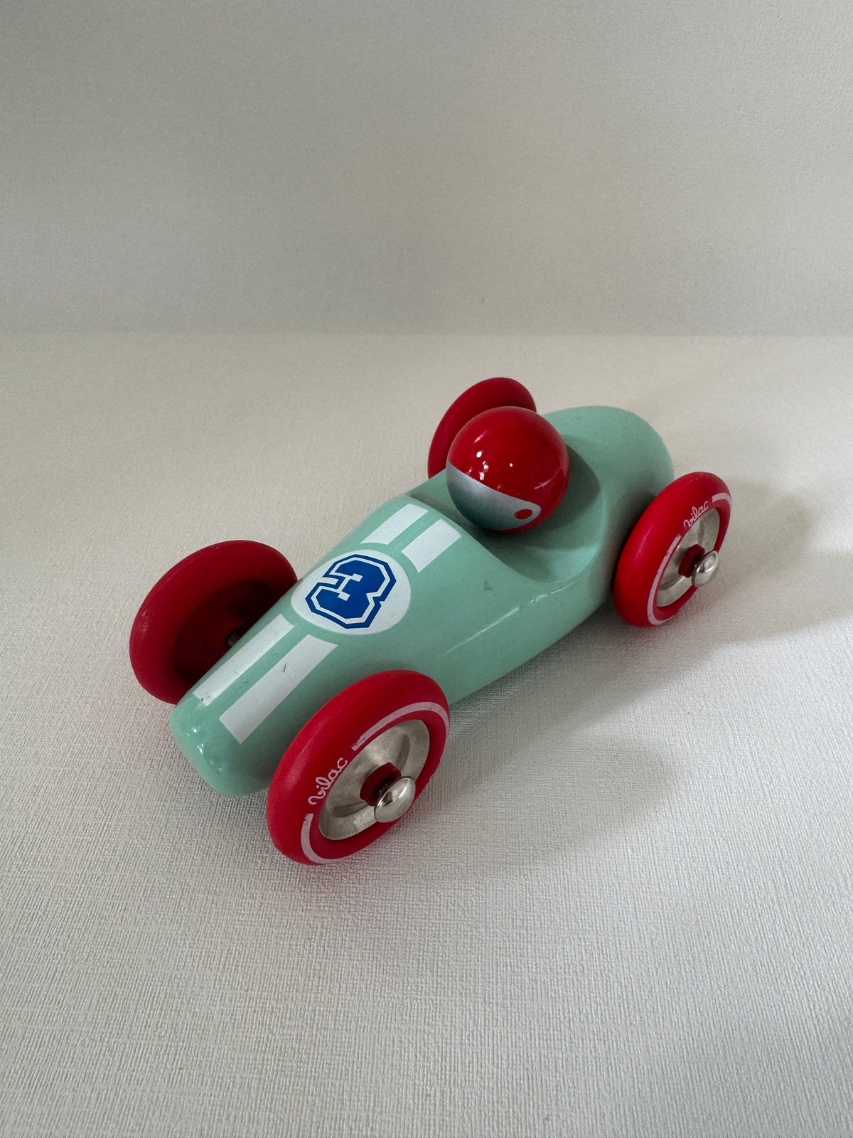 Vilac Turquoise Wooden Car Mini-Racer