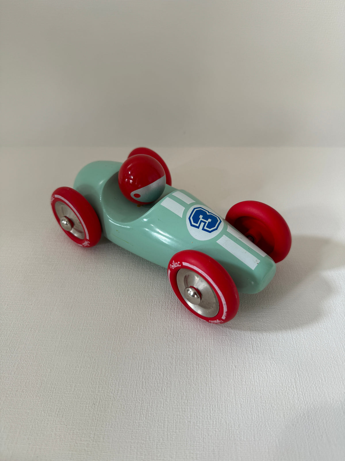 Vilac Turquoise Wooden Car Mini-Racer